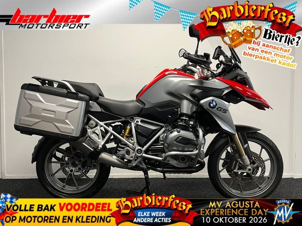 BMW R 1200 GS ABS-ASC-ESA (bj 2014), Motoren, 2 cilinders, Motorrijbewijs A, Bedrijf, Meer dan 35 kW