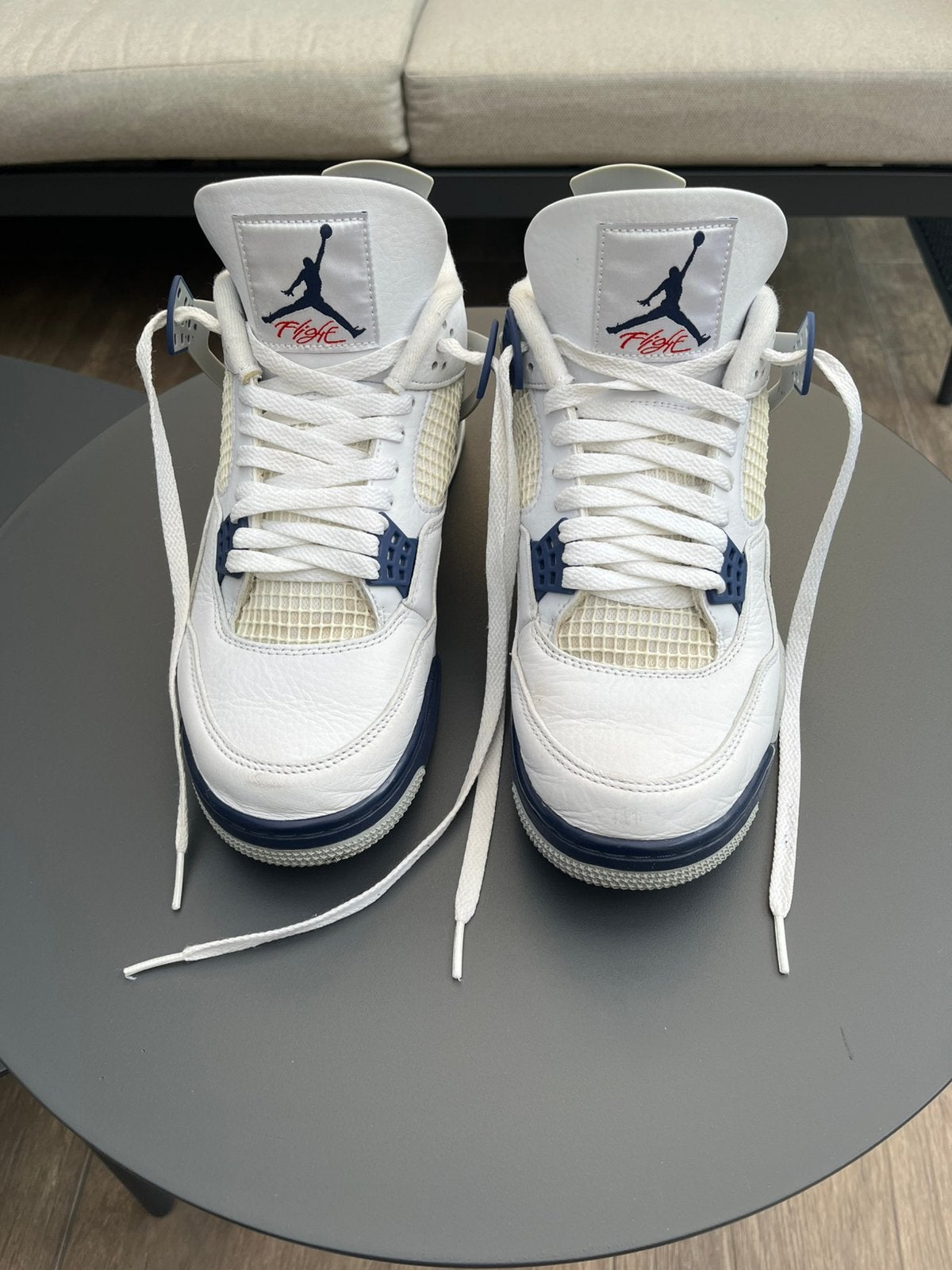 Air Jordan 4, Kleding | Heren, Schoenen, Ophalen, Wit, Sneakers of Gympen, Zo goed als nieuw