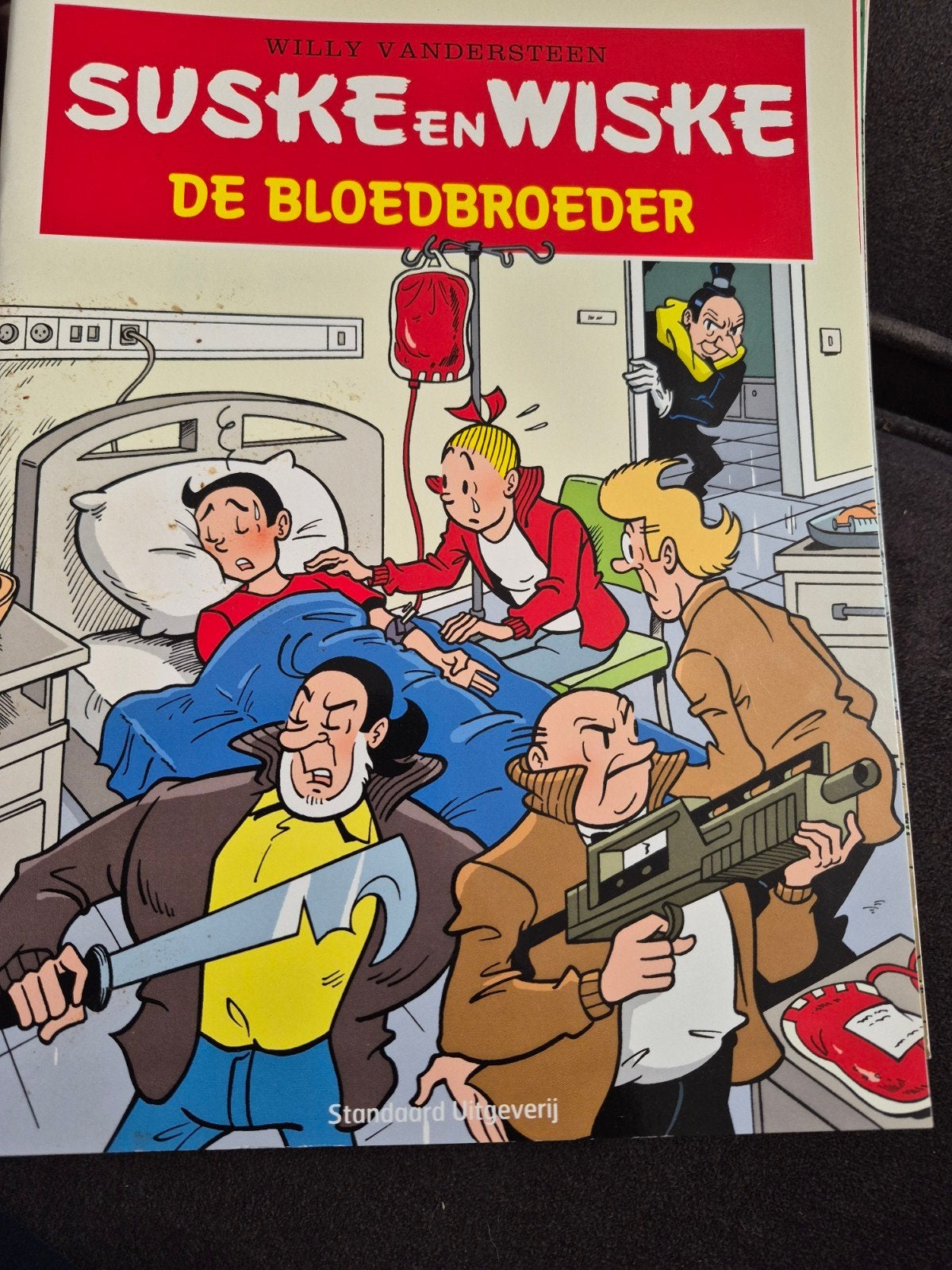 Suske en Wiske - De Bloedbroeder (reclame Sanquin), Eén stripboek, Ophalen of Verzenden, Zo goed als nieuw