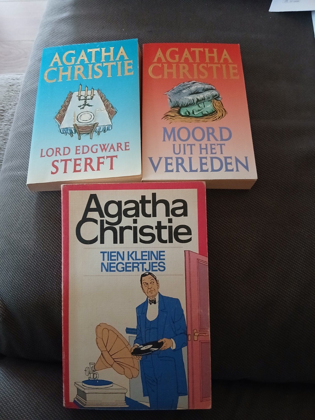 3x Agatha Christie boeken, Verzenden, Gelezen, Agatha Christie