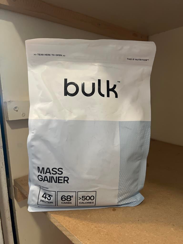 Bulk mass gainer - proteine poeder , Bulk whey, Sport en Fitness, Ophalen of Verzenden, Nieuw, Overige typen
