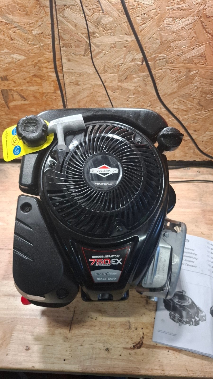 Briggs & Stratton 750 EX I/C (161cc DOV) Motor, Cirkelmaaier, Briggs stratton, Ophalen of Verzenden, Benzine-grasmaaier