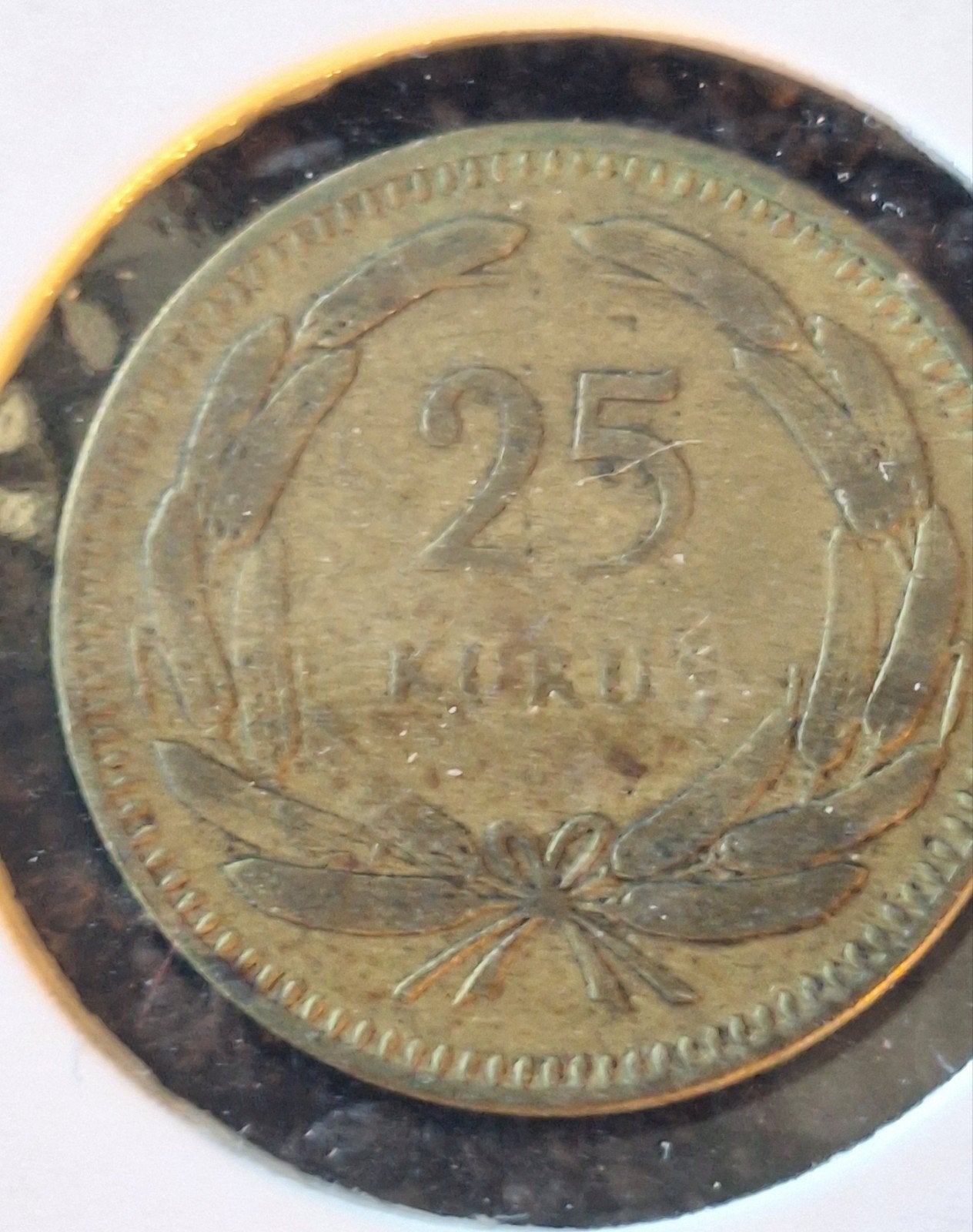 TURKIJE 25 kurus 1948 (#205), Postzegels en Munten, Ophalen of Verzenden, Midden-Oosten, Losse munt