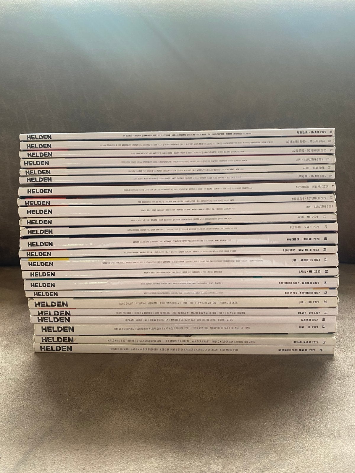 23x Helden Magazine (2021 t/m 2026), Boeken, Tijdschriften en Kranten, Ophalen of Verzenden, Gelezen