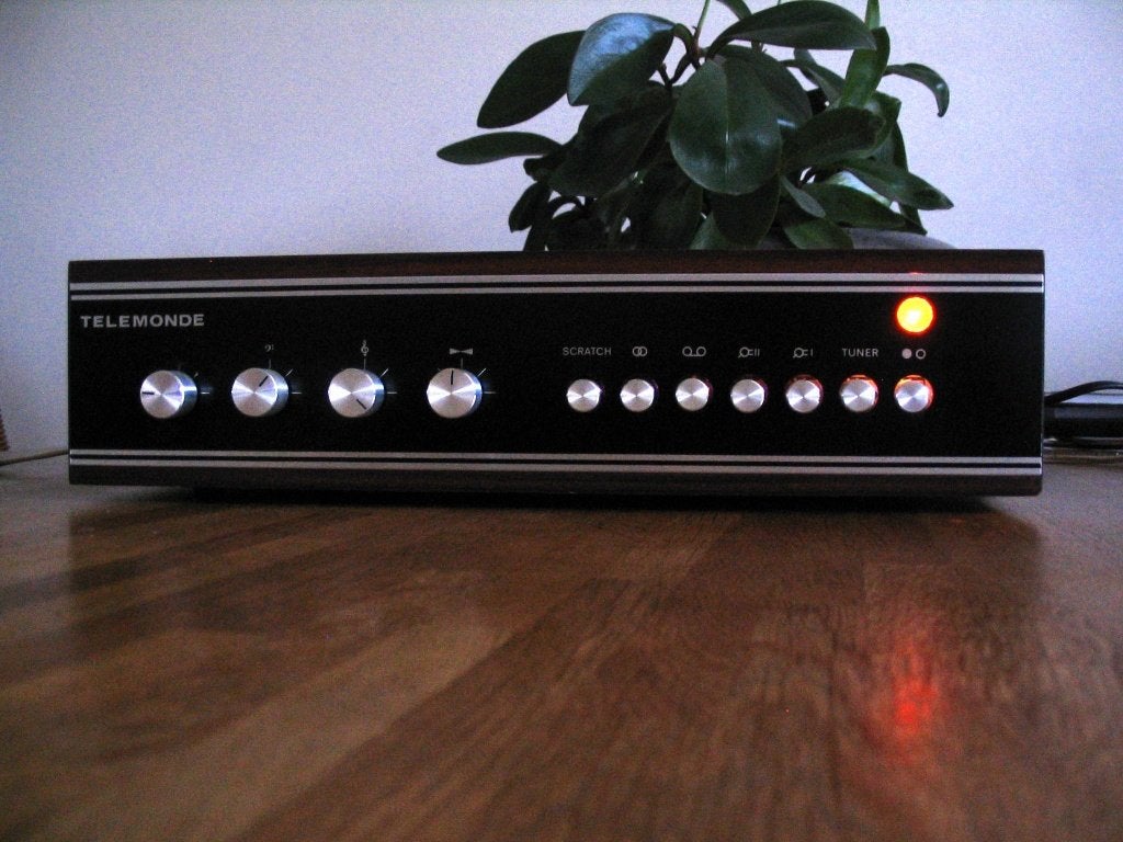 60's Körting (Telemonde) A500 versterker vintage, Overige merken, Gebruikt, Ophalen of Verzenden, Minder dan 60 watt