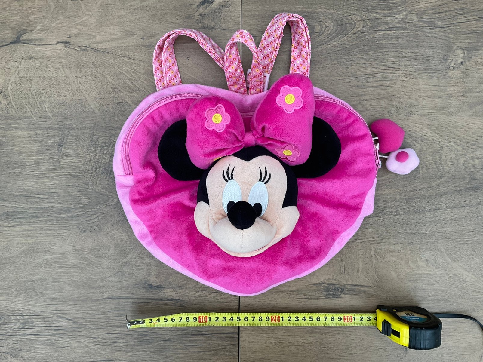 Nieuwe zgan Disney Minnie Mouse pluche rugzak schooltas, Verzamelen, Disney, Ophalen, Mickey Mouse, Nieuw, Tas, Koffer of Zak