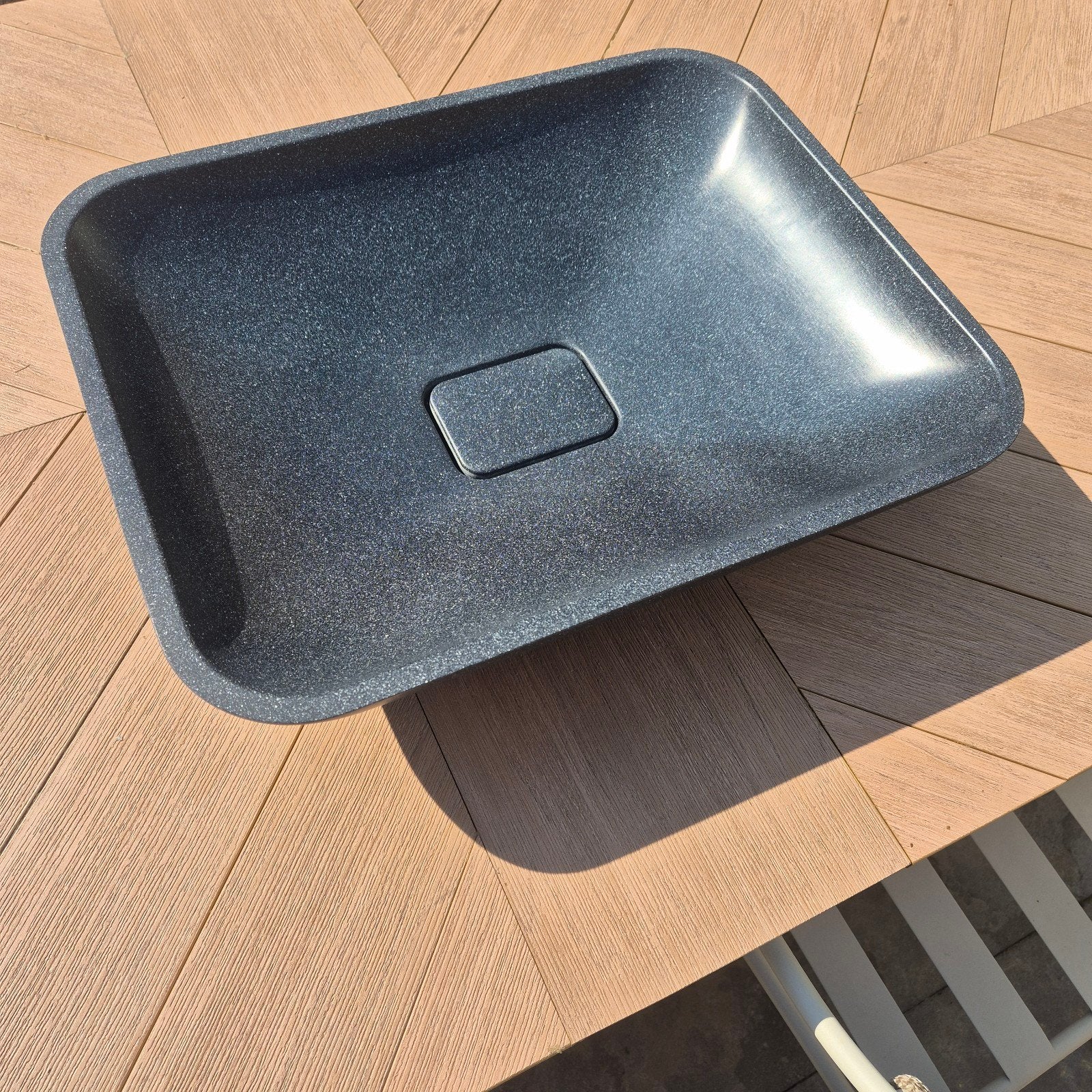 IKEA WASKOM BØRSTEN ( OPBOUW ) BR.50 CM X D.40 CM X H.13.5 C, Ophalen of Verzenden, Gebruikt, Wastafel