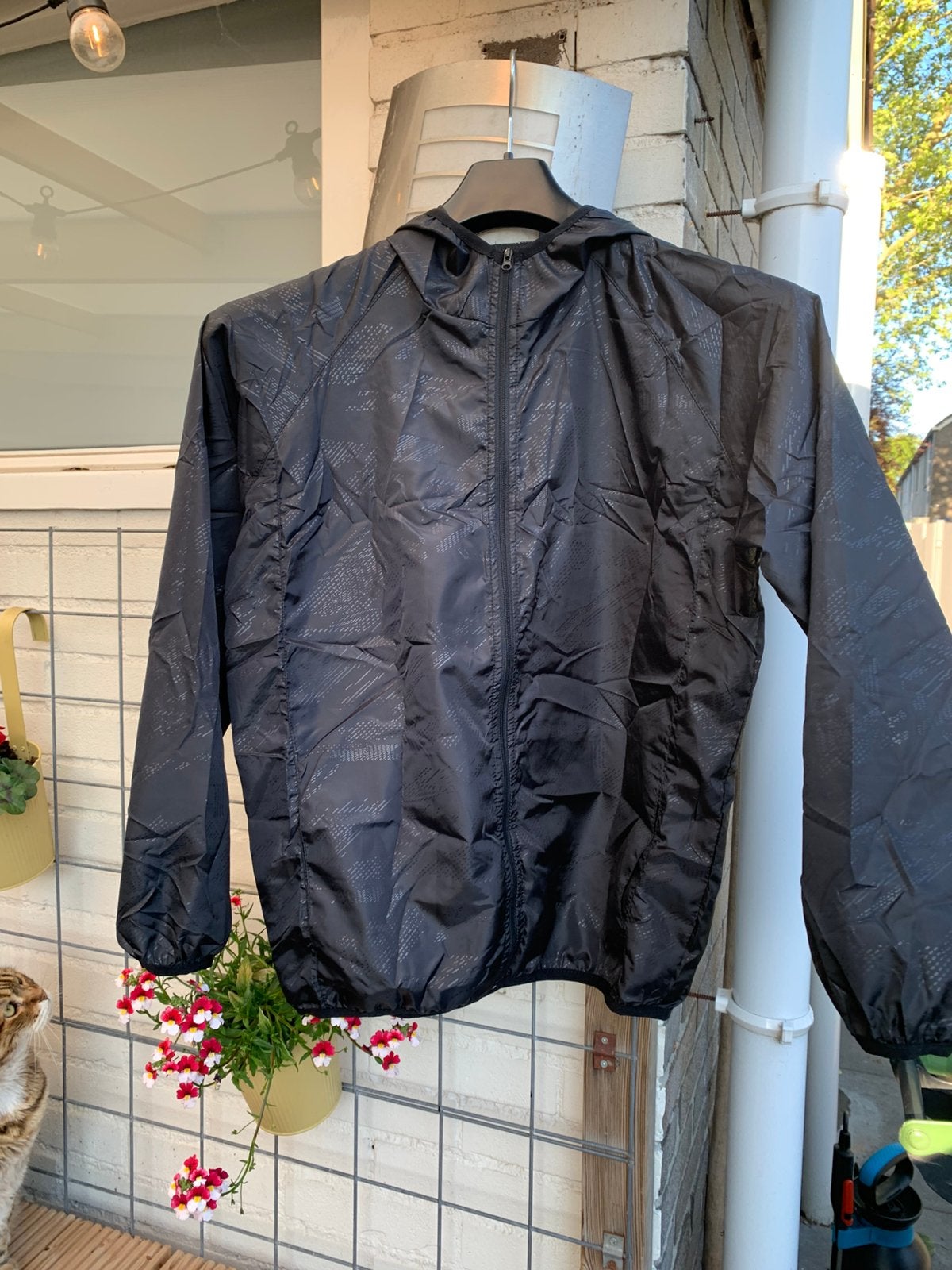 Nieuwe outdoor wind en waterstopper jasjes zie maten, Ophalen of Verzenden, Nieuw, Maat 46/48 (XL) of groter, Zwart
