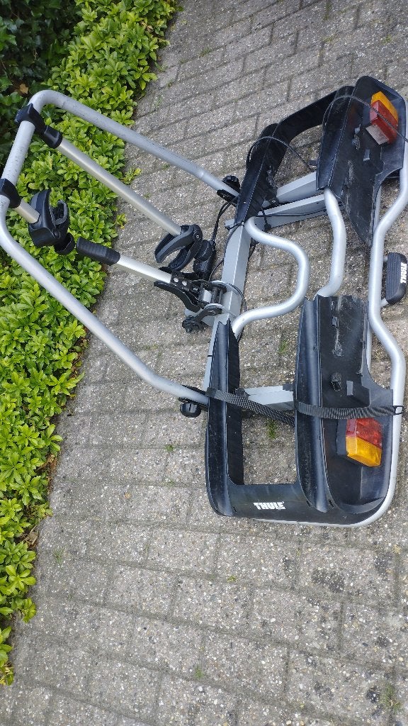 Thule EP 916, Auto diversen, Fietsendragers, Gebruikt, Trekhaakdrager, 2 fietsen, Elektrische fiets, Ophalen