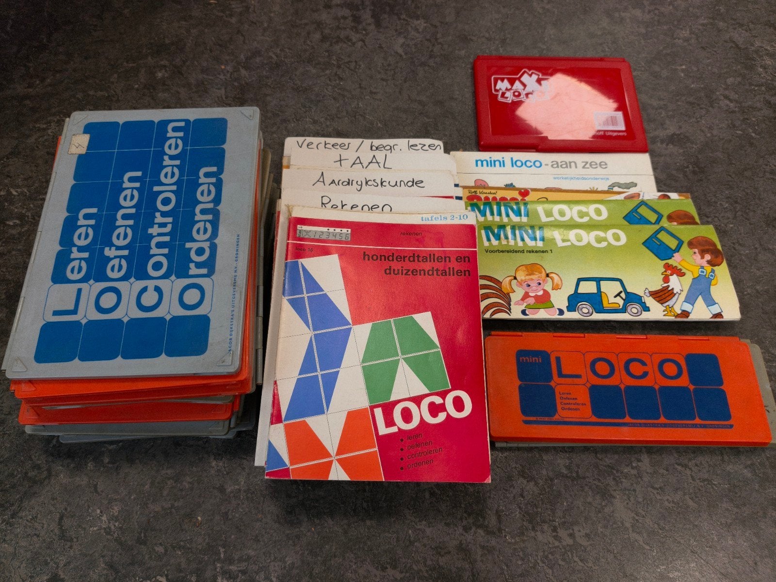 Grote partij Loco en Mini loco, Kinderen en Baby's, Speelgoed | Educatief en Creatief, Ophalen of Verzenden, Gebruikt