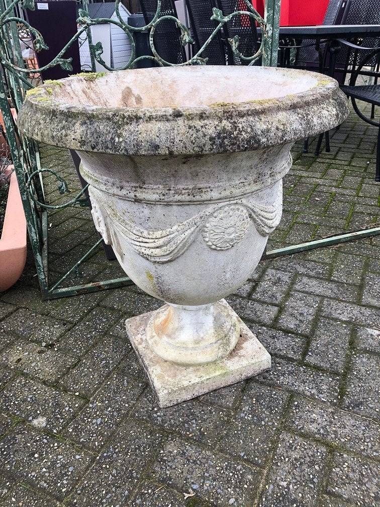 Grote VAAS BLOEMPOT ANTIEKE POT Versailles marmercement, Ophalen