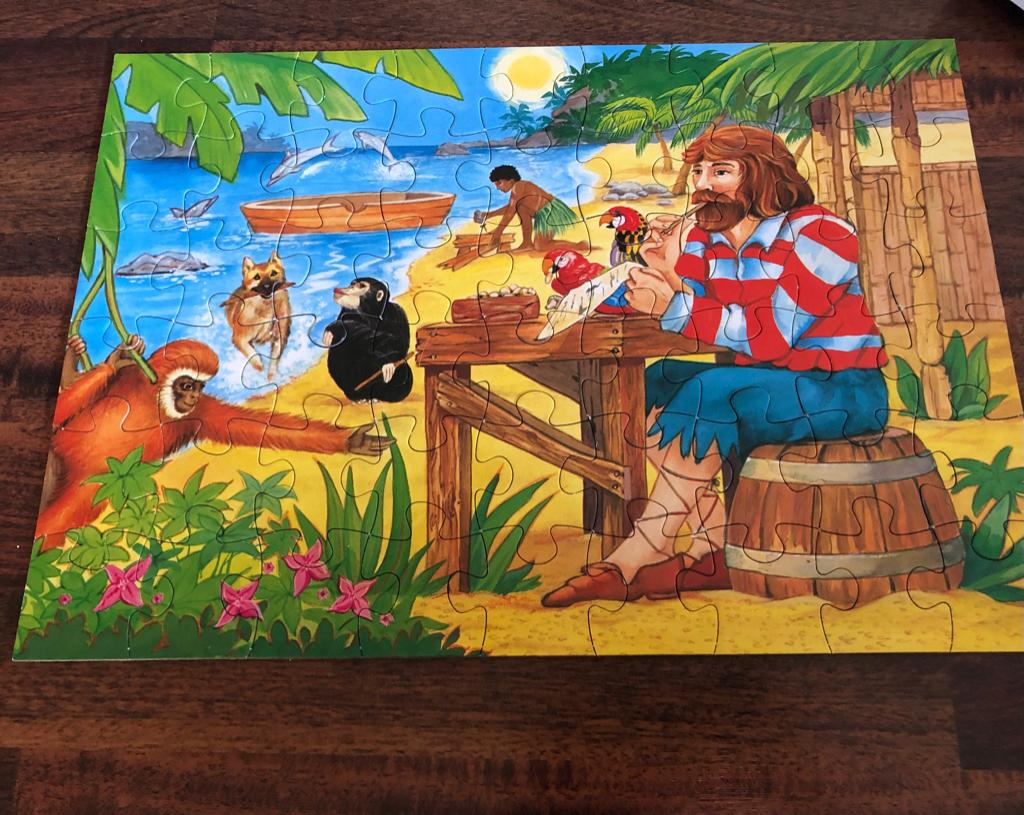 Puzzel, Ophalen of Verzenden, Minder dan 500 stukjes, Gebruikt, Legpuzzel