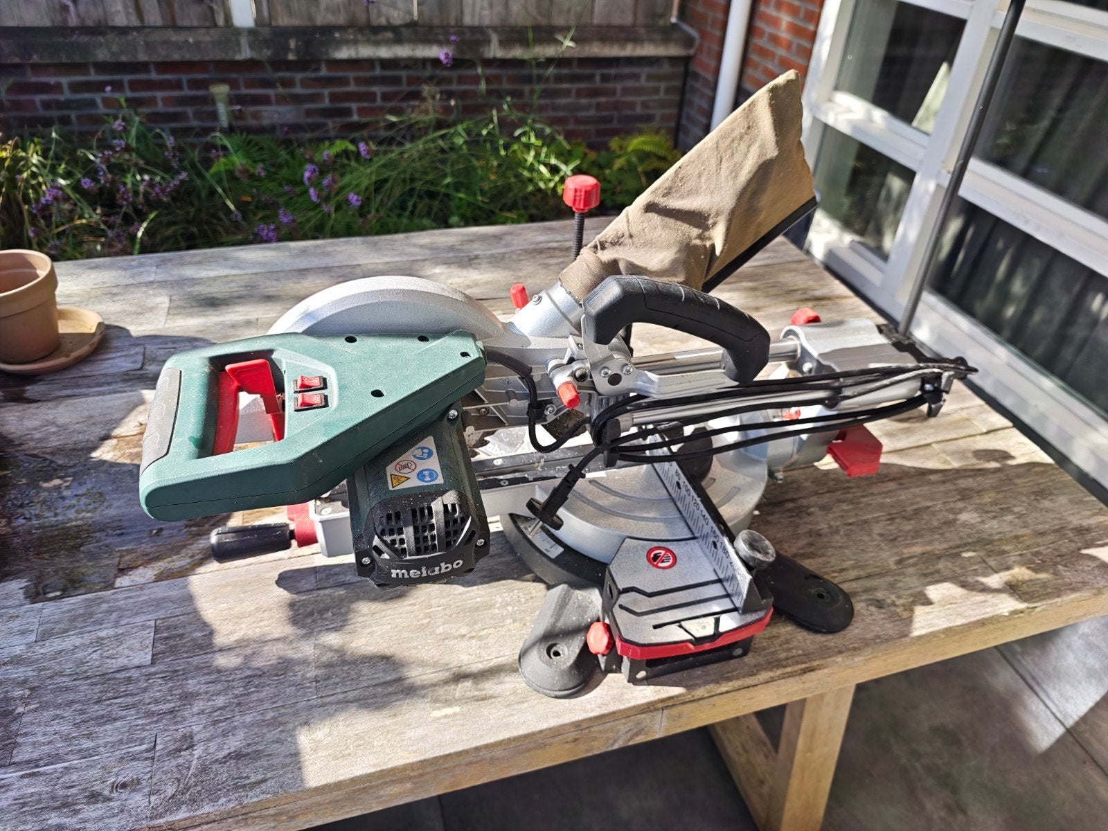 Metabo Afkortzaag - Krachtig en Nauwkeurig, Ophalen, Gebruikt, Afkortzaag, Metabo