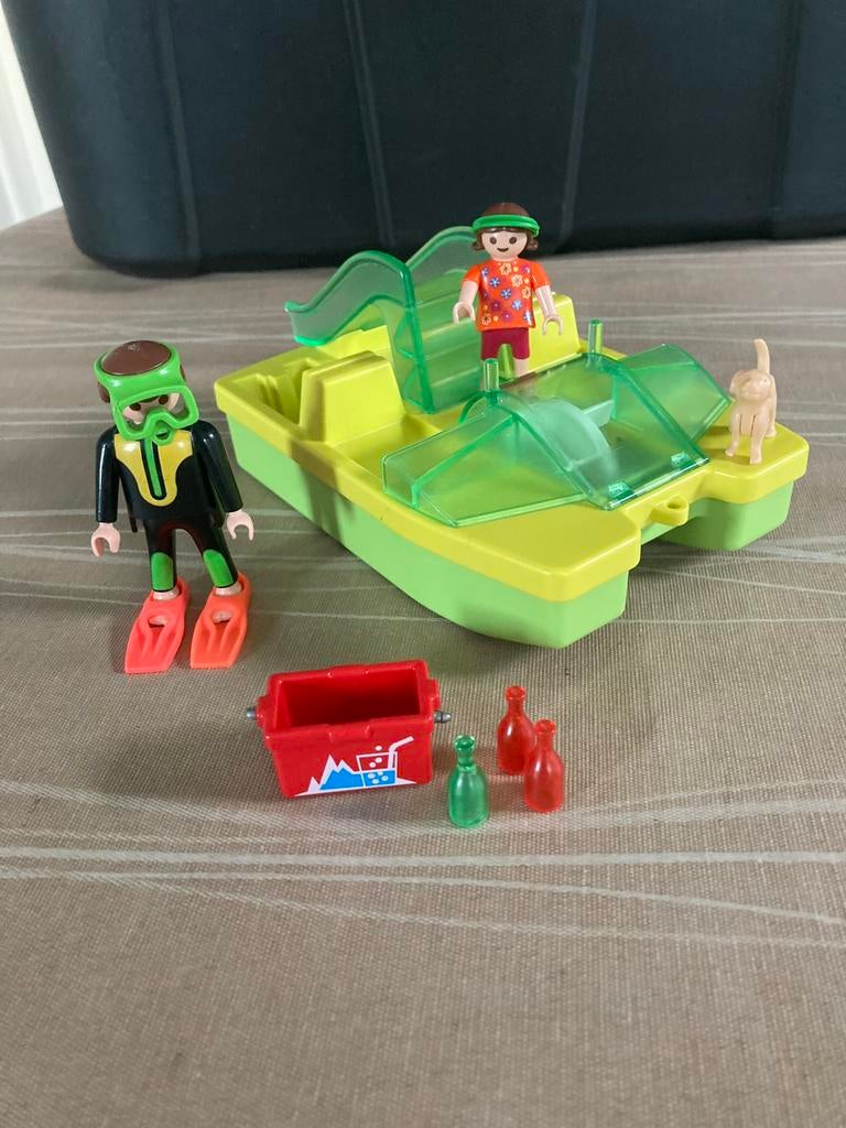 Playmobil waterfiets., Kinderen en Baby's, Speelgoed | Playmobil, Ophalen of Verzenden, Zo goed als nieuw