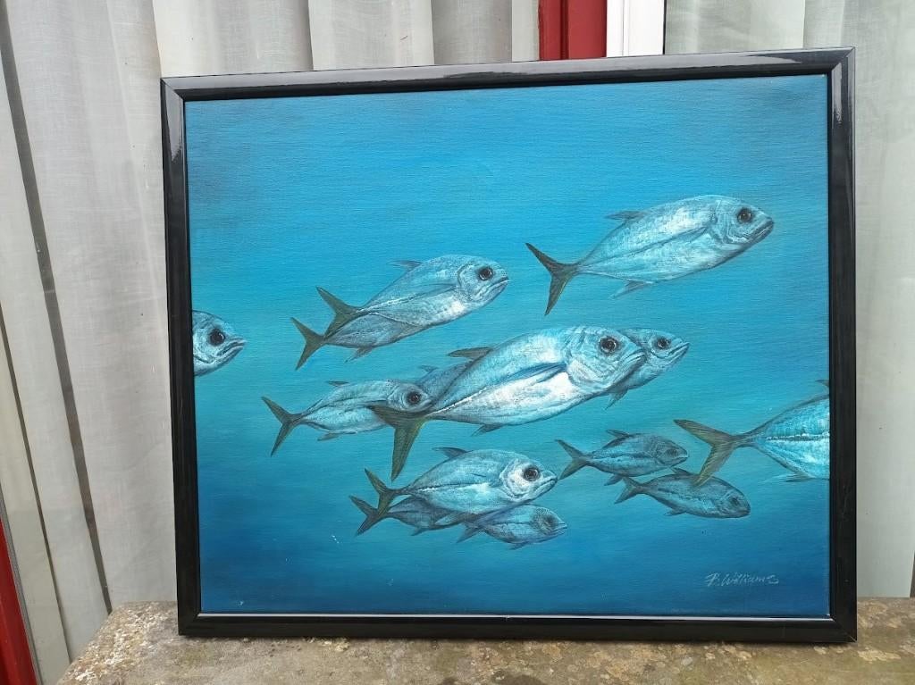 Schilderij B. Williams, Antiek en Kunst, Ophalen
