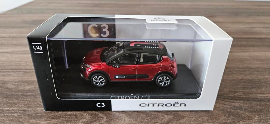 Norev Citroën C3 modelauto 1:43, Ophalen of Verzenden, Zo goed als nieuw, Auto, Norev