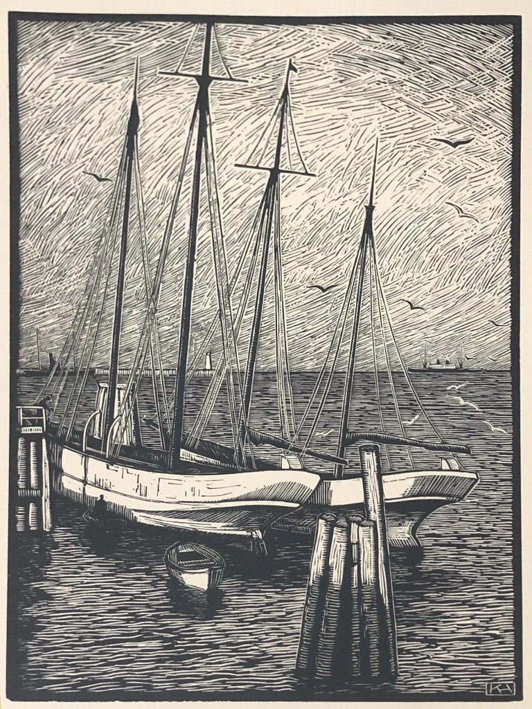 Mooie, betaalbare kunst v/h Grafiekkabinet Karl Hennemann, Antiek en Kunst, Kunst | Etsen en Gravures, Ophalen of Verzenden