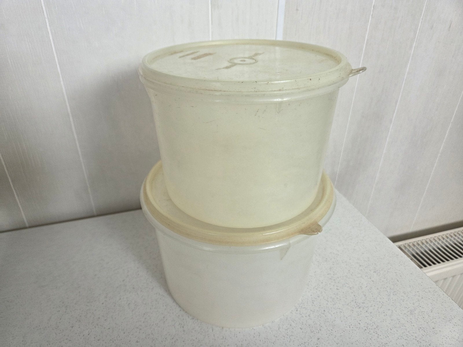 Tupperware bewaardozen met deksel - 2 stuks, Ophalen of Verzenden