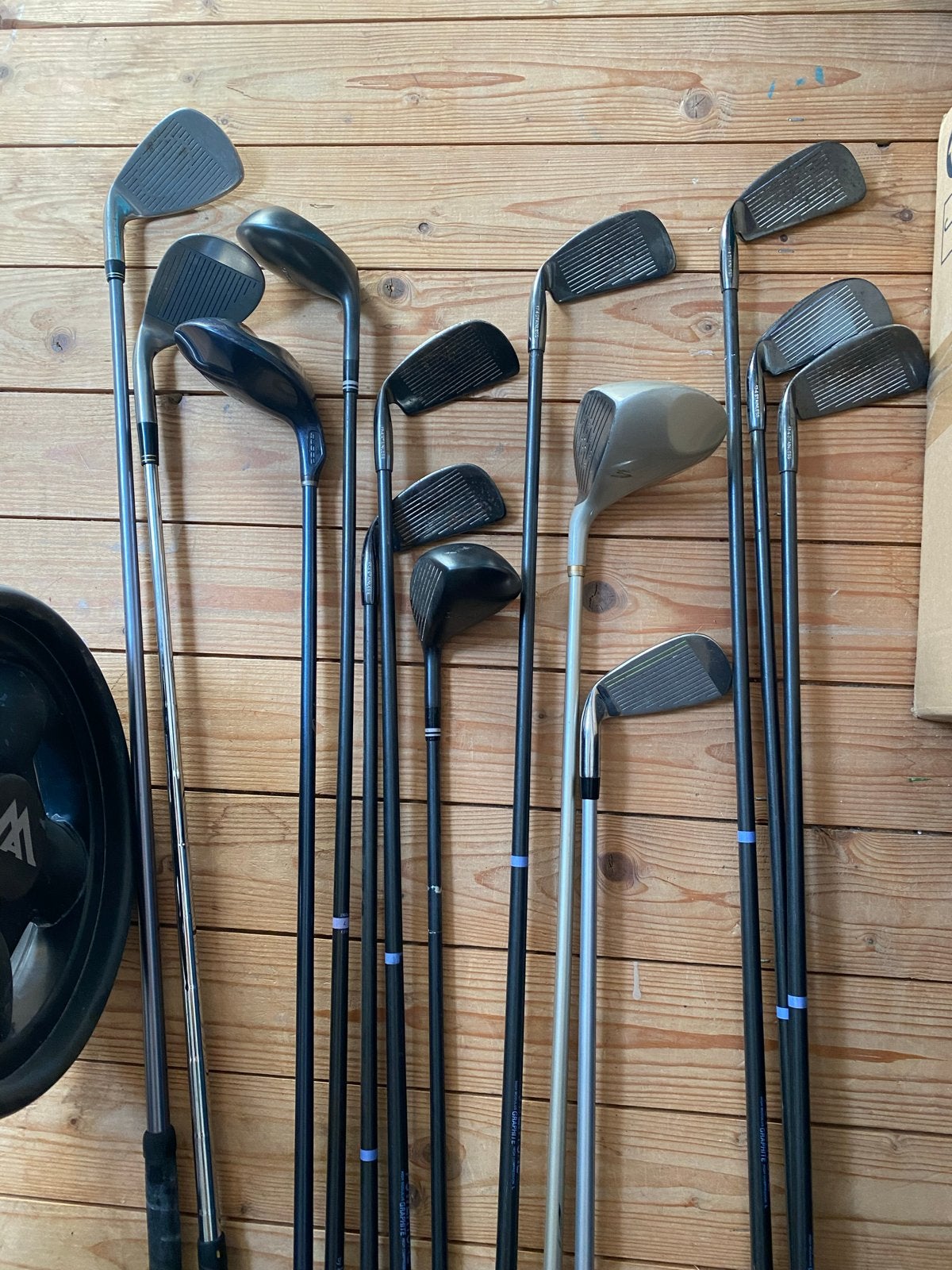 Foto 20 van Complete Golfset met Golftas, Trolley en Schoenen