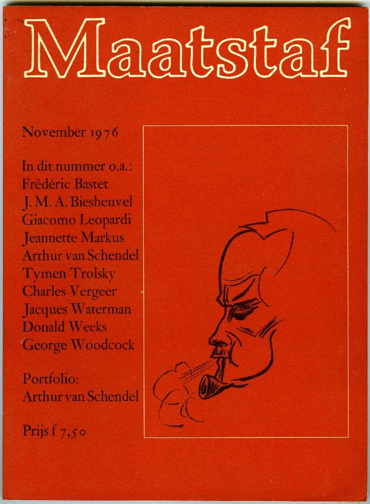 Maatstaf november 1976, Ophalen of Verzenden, Zo goed als nieuw, Nederland