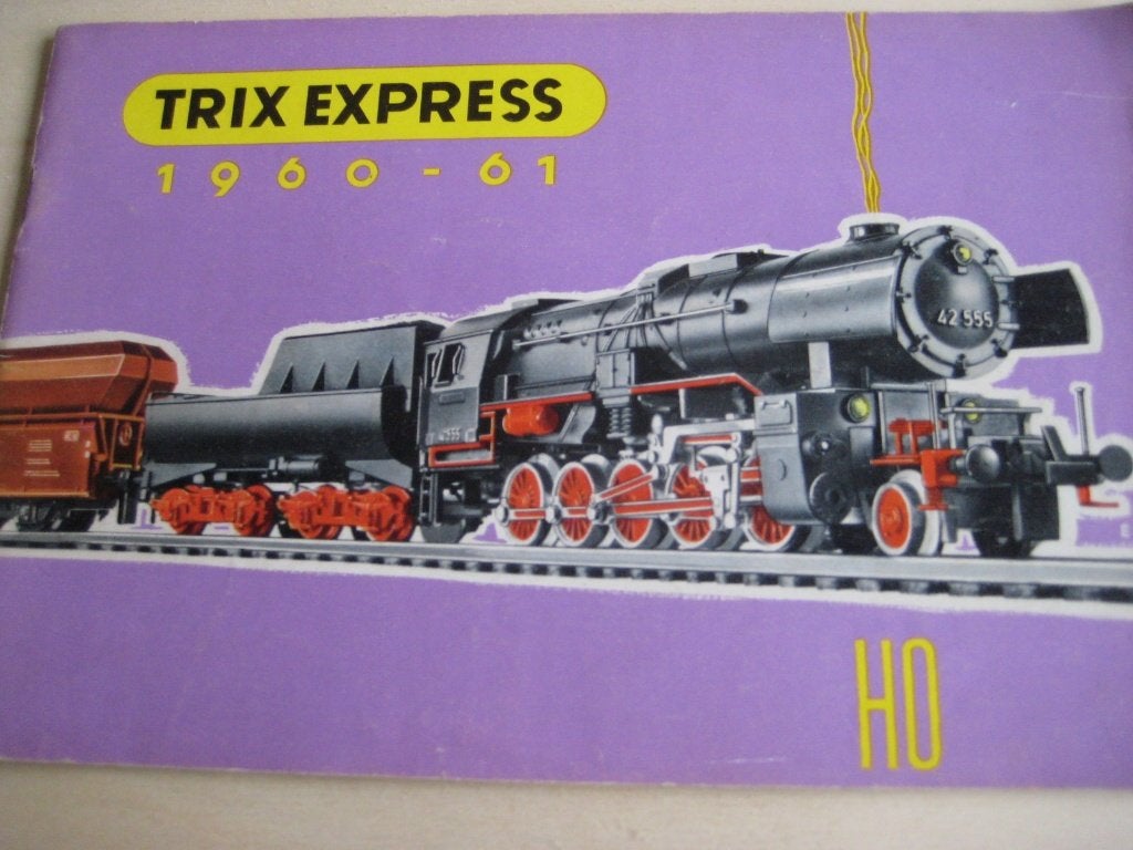 Trix Express Catalogus 1960-1961 en 1959-1960, Gebruikt, Gelijkstroom, Trix, Analoog