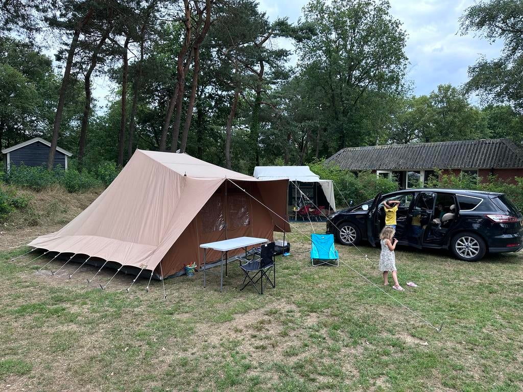 De Waard Vergrote Zilvermeeuw Tent - Compleet & Waterdicht, Caravans en Kamperen, Tenten, Ophalen of Verzenden, Gebruikt, Tot en met 6