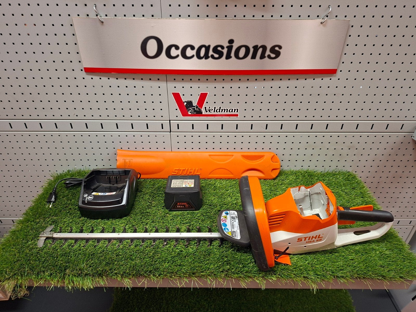 Stihl HSA 56 Accu Heggenschaar - 40 cm blad, Ophalen, Gebruikt, Accu, Stihl