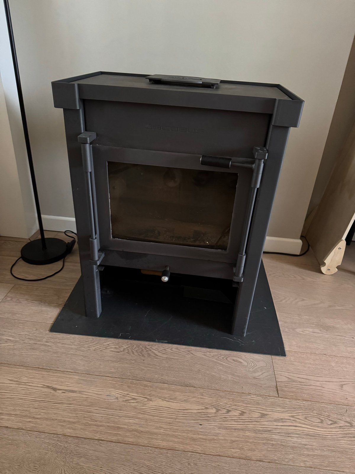 Janco de Jong Jacobus 9 houtkachel 9kW, Ophalen, Gebruikt, Houtkachel, Vrijstaand
