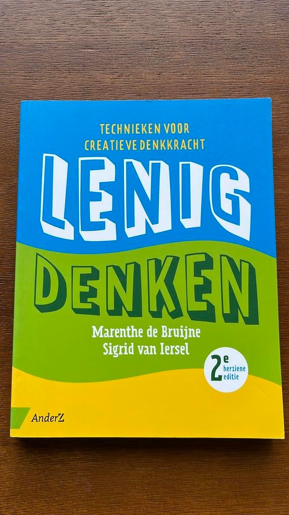 Lenig Denken - Technieken voor Creatieve Denkkracht (Nieuw), Ophalen of Verzenden, Nieuw