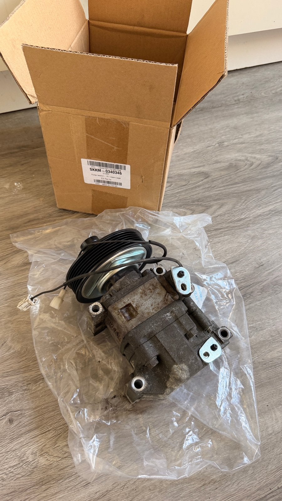 OEM aircopomp Mazda 3 BL 1.6 H12A1AS4EY, Ophalen of Verzenden, Gebruikt, Mazda
