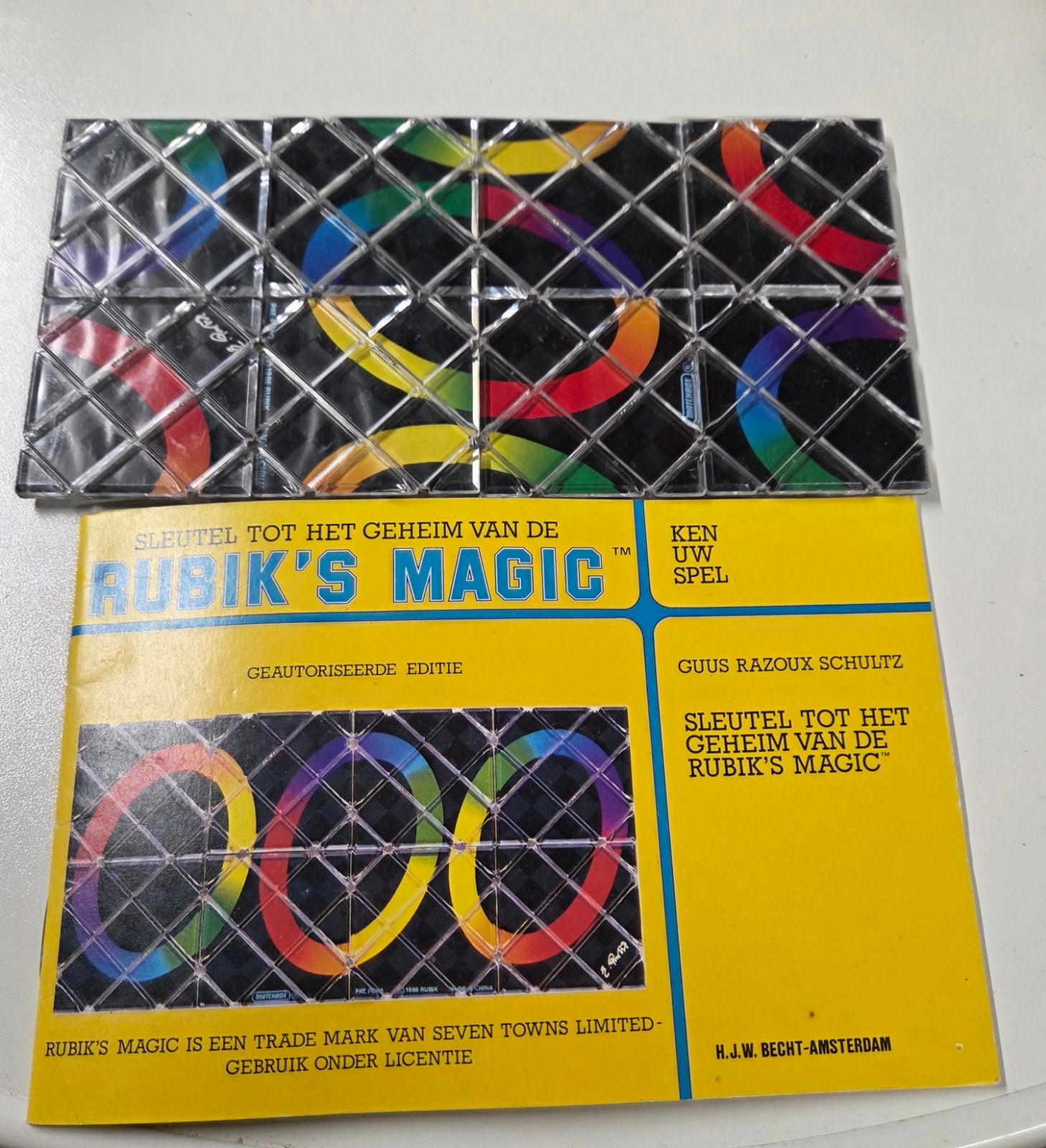 Rubik's Magic uit de jaren '80 - Vintage Puzzel, Ophalen of Verzenden, Gebruikt, Jongen of Meisje