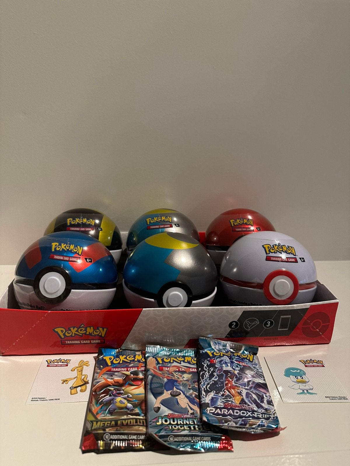Pokemon pokeball (Losse / Cases), Ophalen of Verzenden, Nieuw, Booster