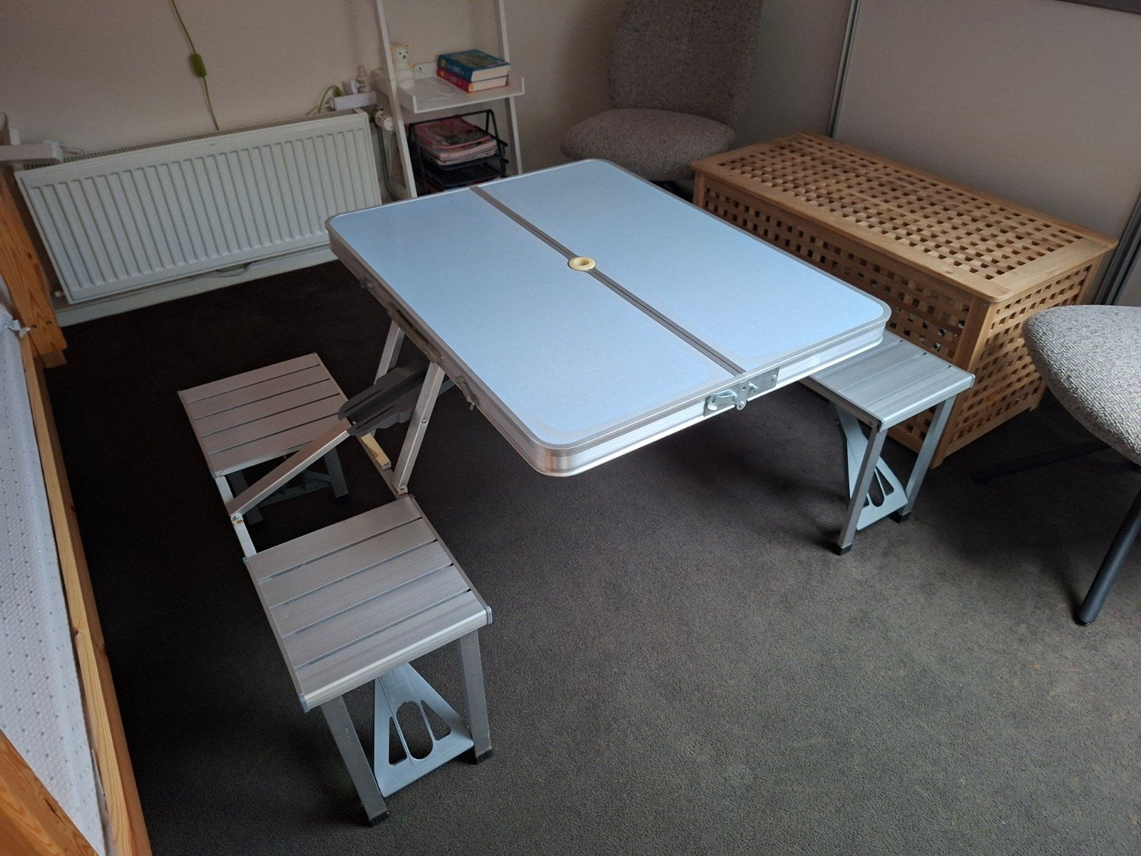 Inklapbare picknicktafel, Ophalen, Campingtafel