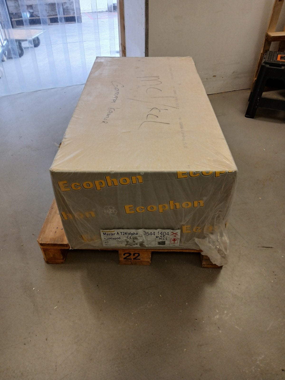 Ecophon Master A T24/alpha Plafondpanelen 1200x600, Doe-het-zelf en Verbouw, Ophalen, Nieuw, Overige materialen