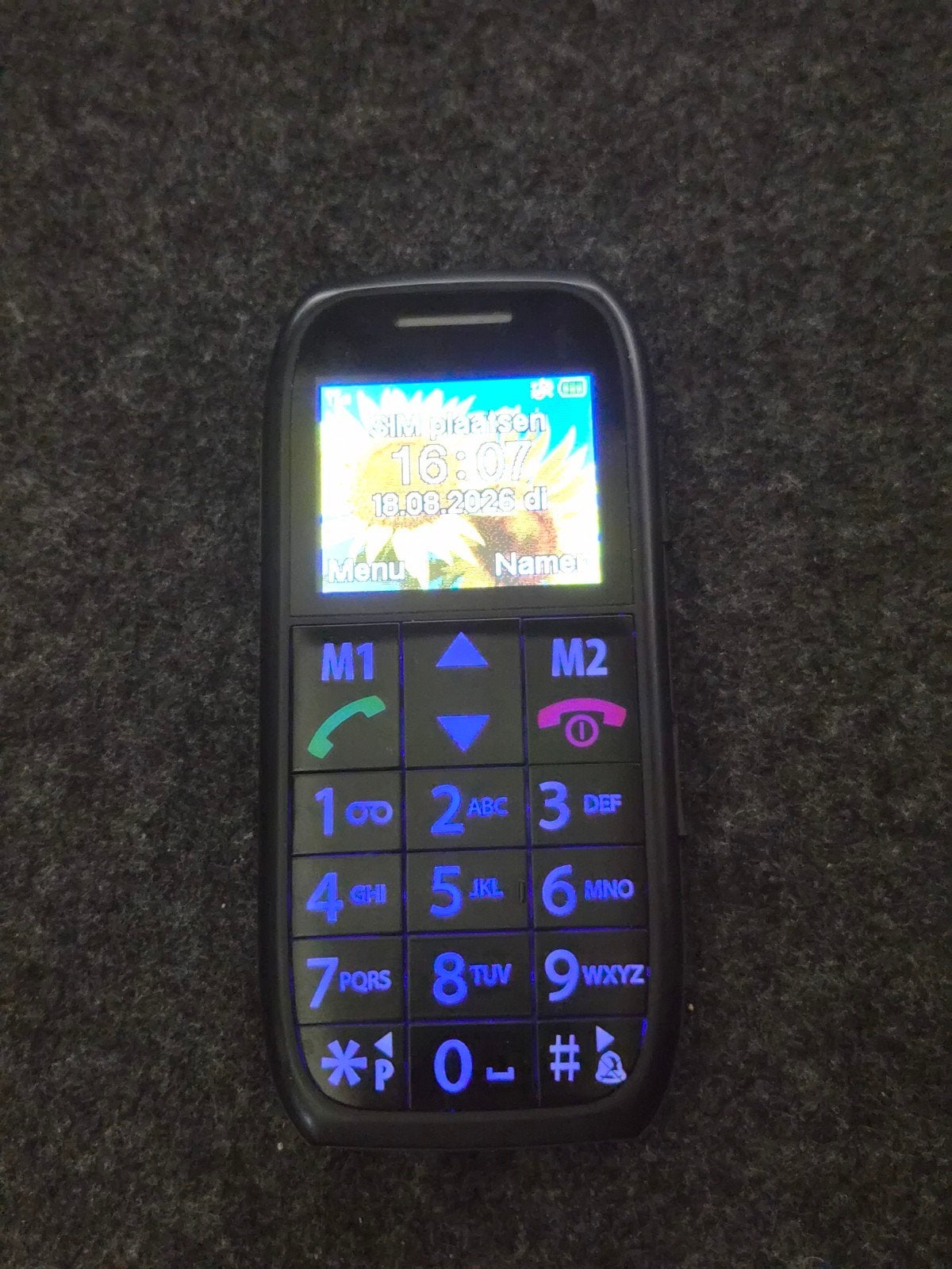 Fysic FM-7500 Seniorentelefoon met Oplaadstation, Ophalen of Verzenden, Zo goed als nieuw