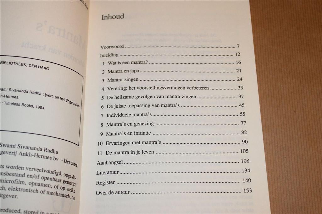 Mantra\'s — Toepassing voor Geestelijke & Spirituele Groei, Ophalen of Verzenden, Gelezen, Overige onderwerpen, Achtergrond en Informatie