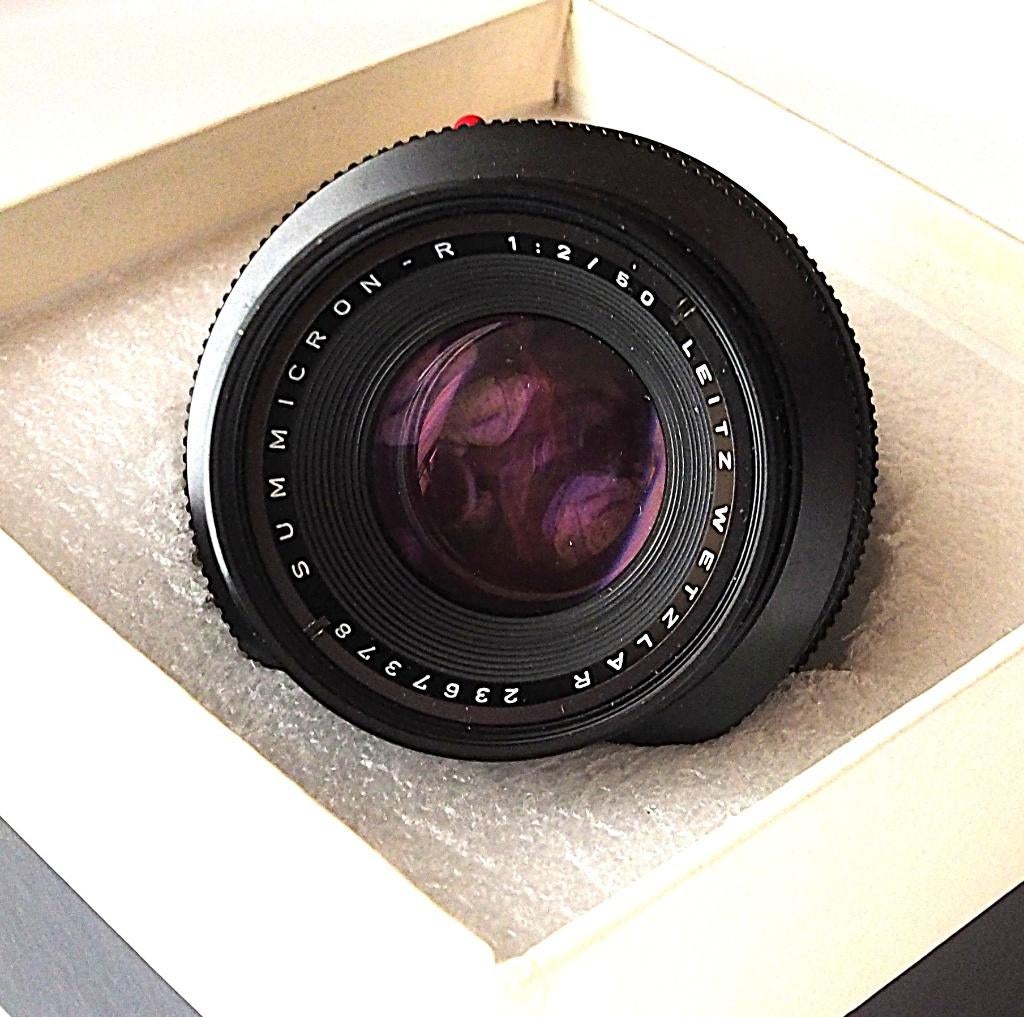 Leitz Summicron - R 50mm f2, Ophalen, Gebruikt, Standaardlens