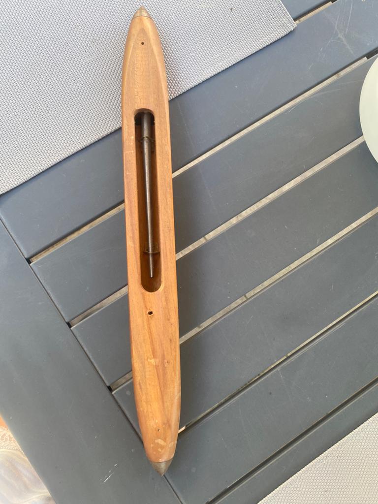 Antieken houten weefspoel, Ophalen of Verzenden