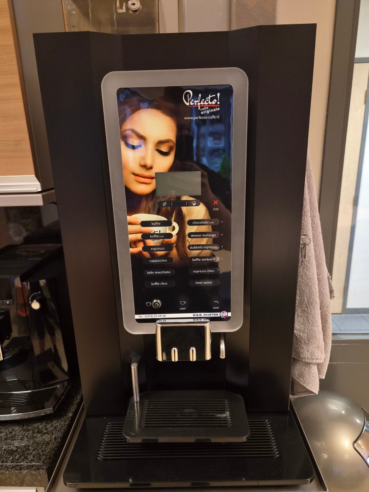 Koffiemachine Animo OB 3 NG, Ophalen, Koffiebonen, 10 kopjes of meer, Koffiemachine