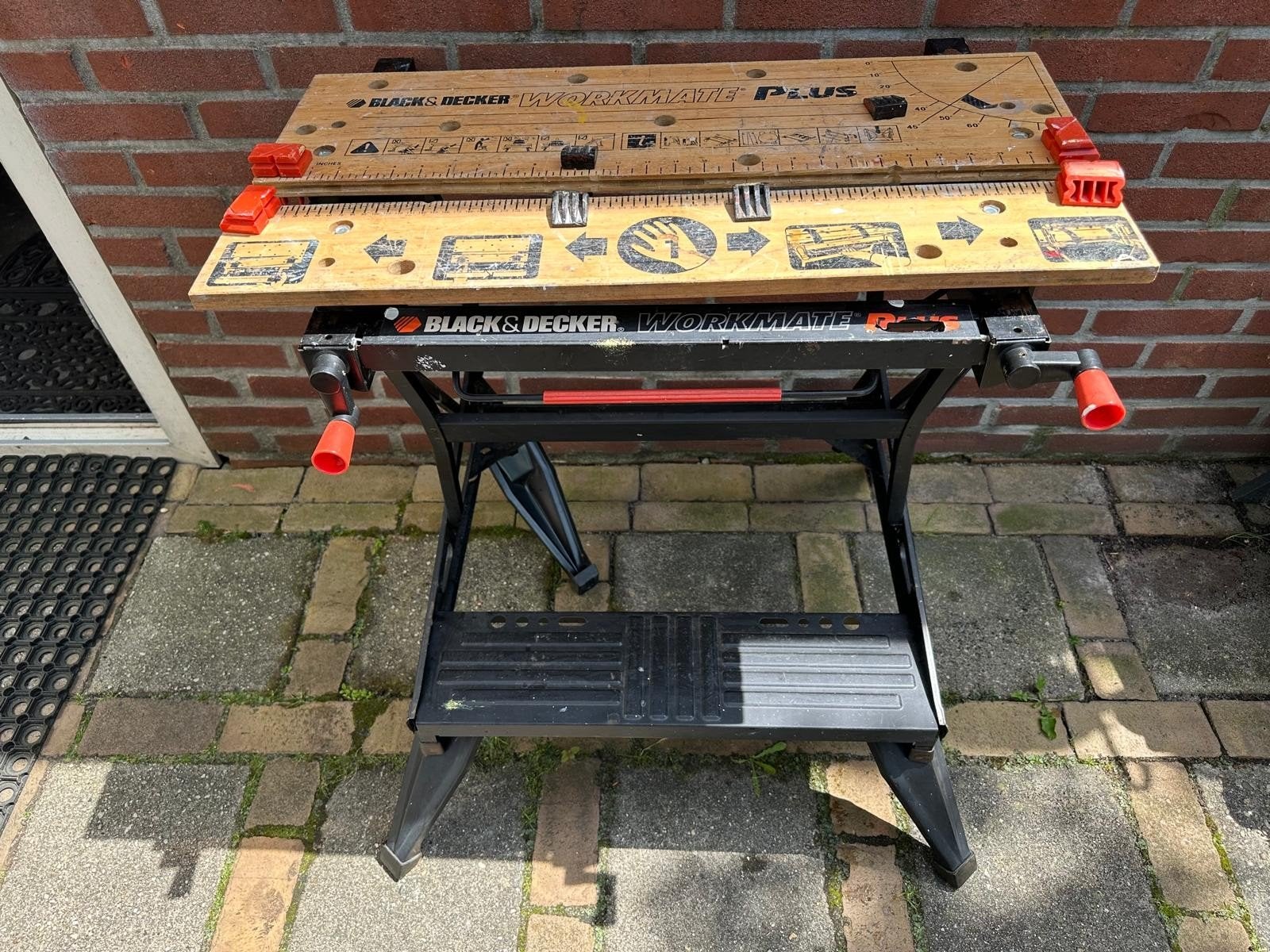 Black & Decker Workmate Plus Werkbank - Inklapbaar, Doe-het-zelf en Verbouw, Ophalen, Gebruikt, 70 tot 120 cm, Bankschroef