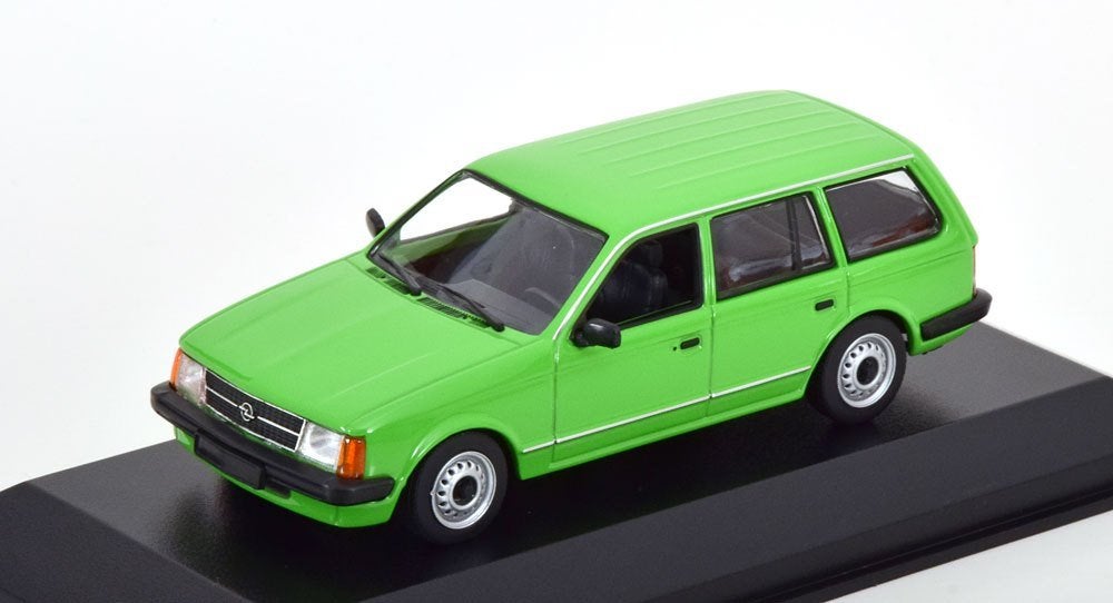 Maxichamps 1:43 Opel Kadett D Caravan 1979 groen, -, Nieuw, Ophalen of Verzenden, -