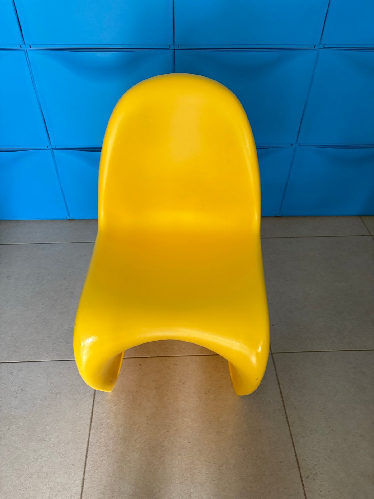 Panton Design Reproductie Stoel - Volwassenenmaat, Ophalen, Kunststof, Overige kleuren, Zo goed als nieuw