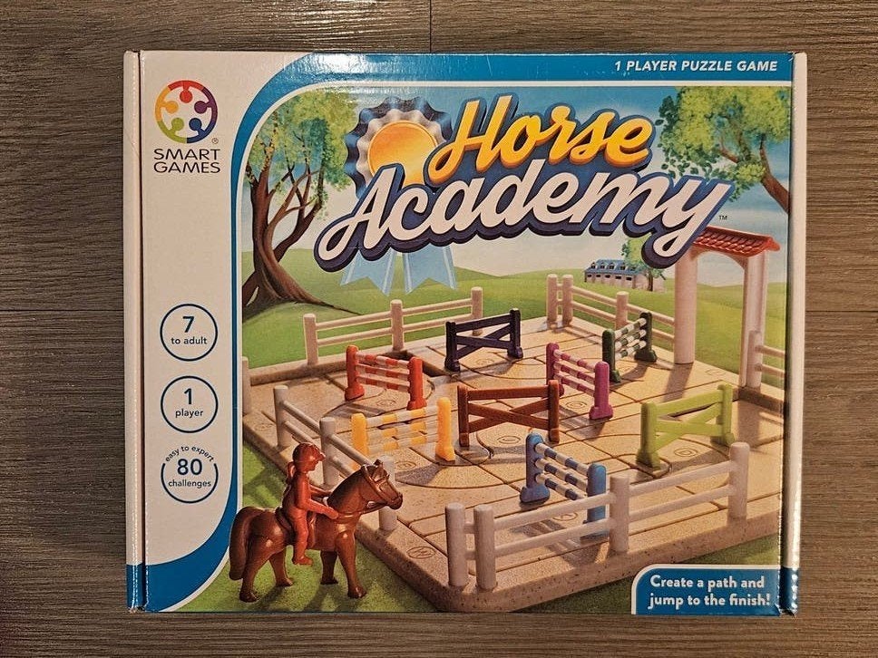 SmartGames Horse Academy - nog als nieuw, Ophalen of Verzenden, Zo goed als nieuw, Puzzelen