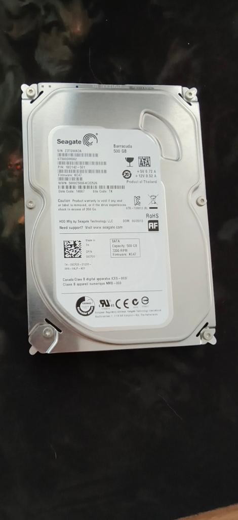 24x Seagate Barracuda 500GB Harde Schijf, Computers en Software, Harde schijven, Gebruikt, Desktop, Intern, HDD, SATA, Ophalen of Verzenden