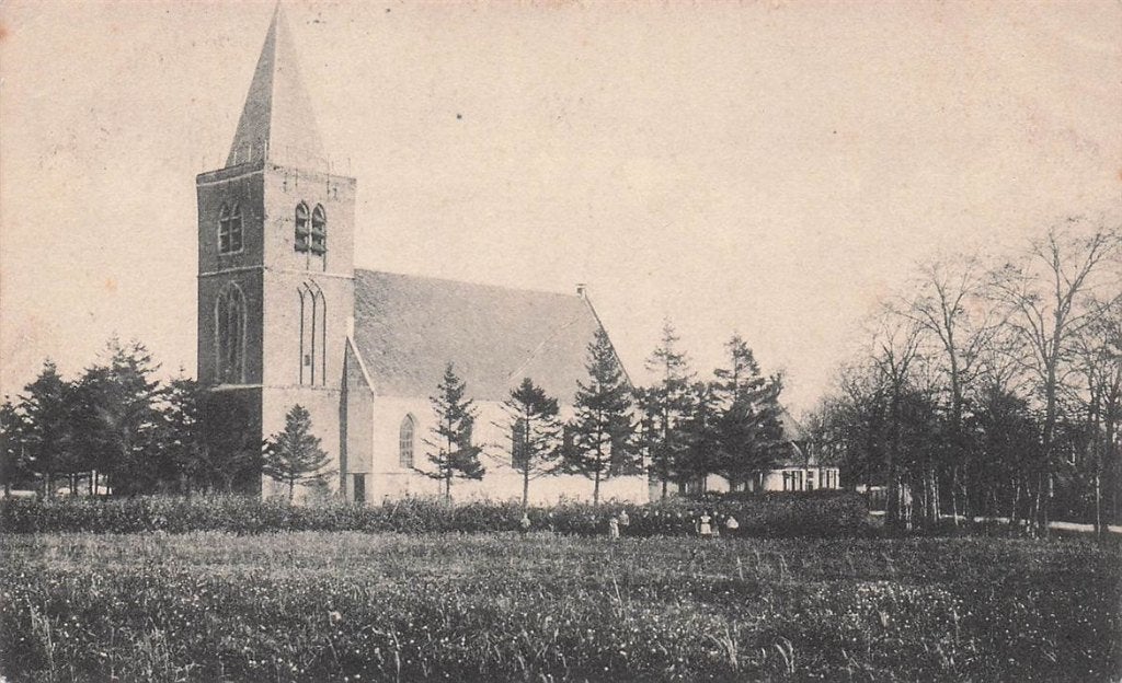 702-257-033 Blaricum Hervormde Kerk, Verzenden, Voor 1920, Noord-Holland