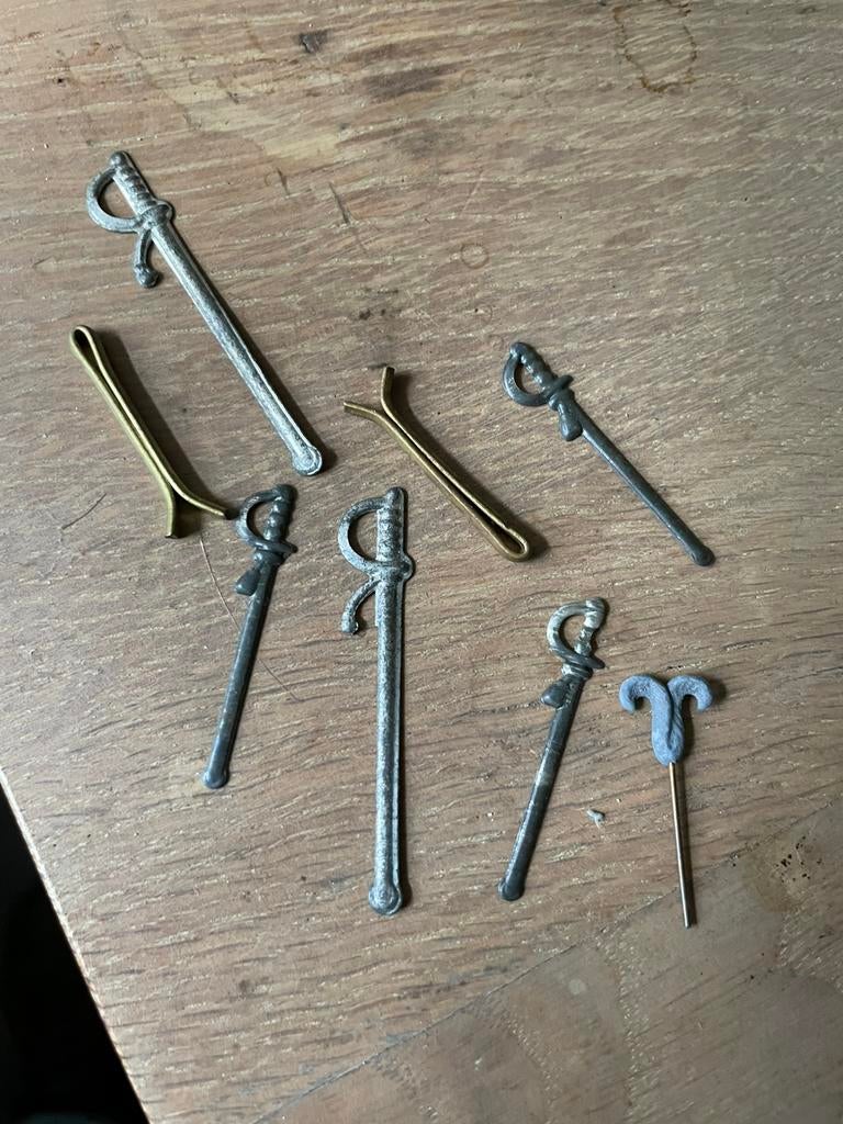 Elastolin losse sabels etcetera, Antiek en Kunst, Antiek | Speelgoed, Ophalen of Verzenden