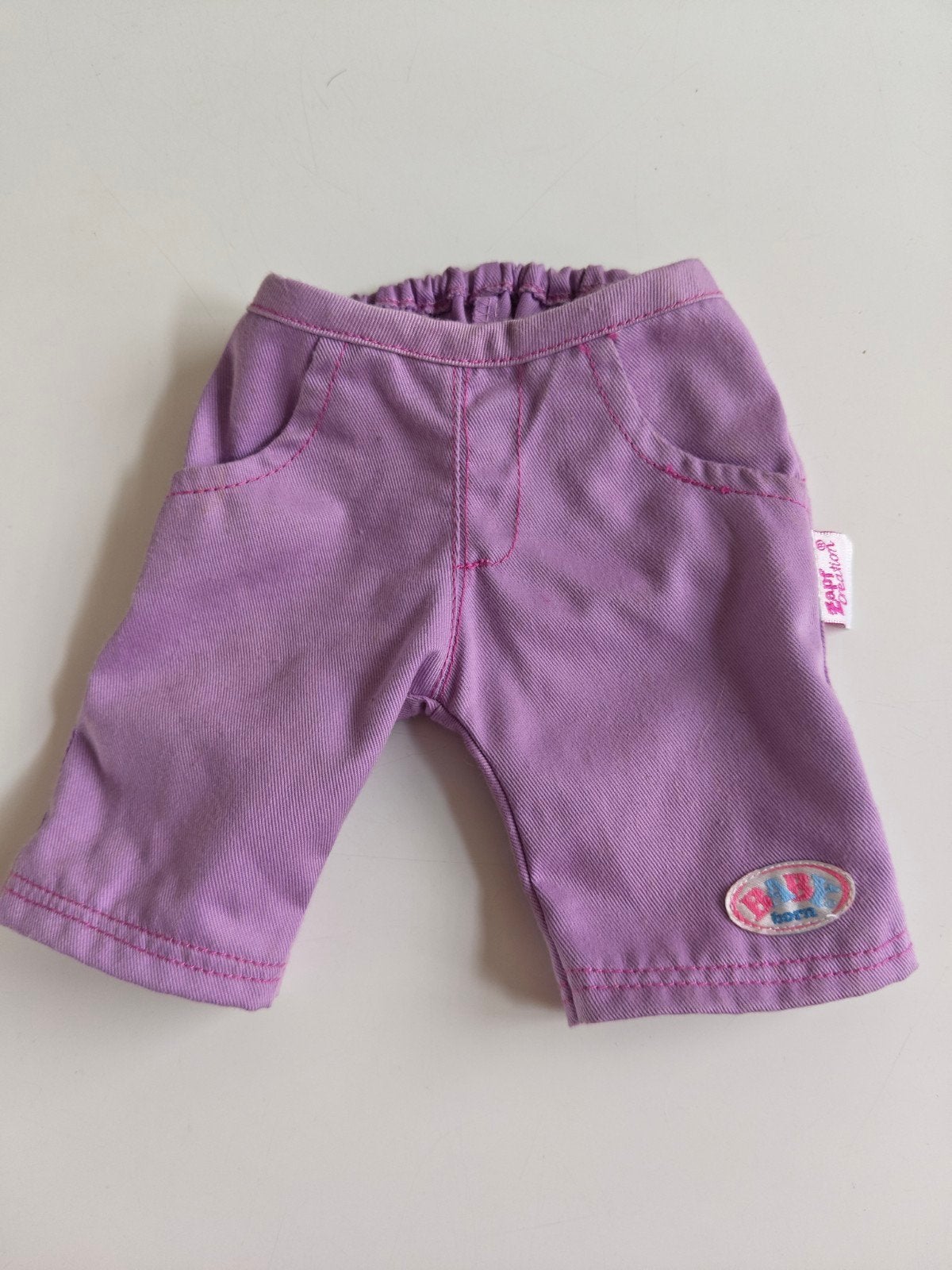 Paars Baby Born broekje, Ophalen of Verzenden, Gebruikt, Babypop