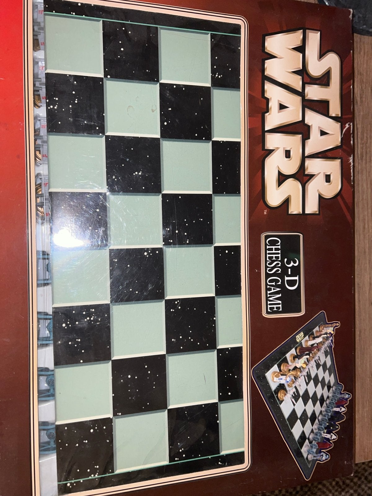 Star Wars 3D Schaakspel - Disneyland Parijs ~1999, Een of twee spelers, Ophalen of Verzenden, Gebruikt