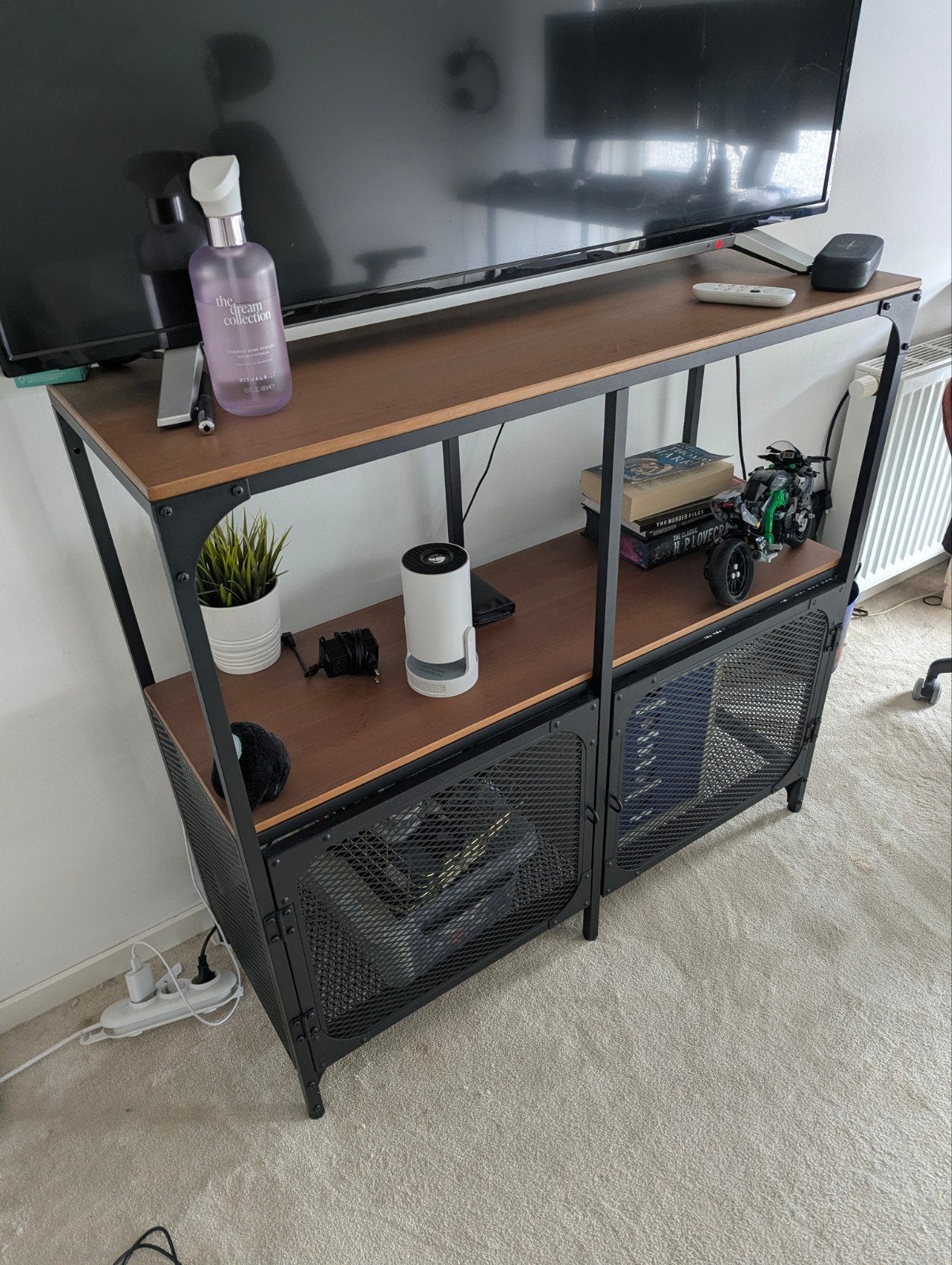 Ikea FJÄLLBO kast, Gebruikt, 100 tot 150 cm, 100 tot 150 cm, Industrieel