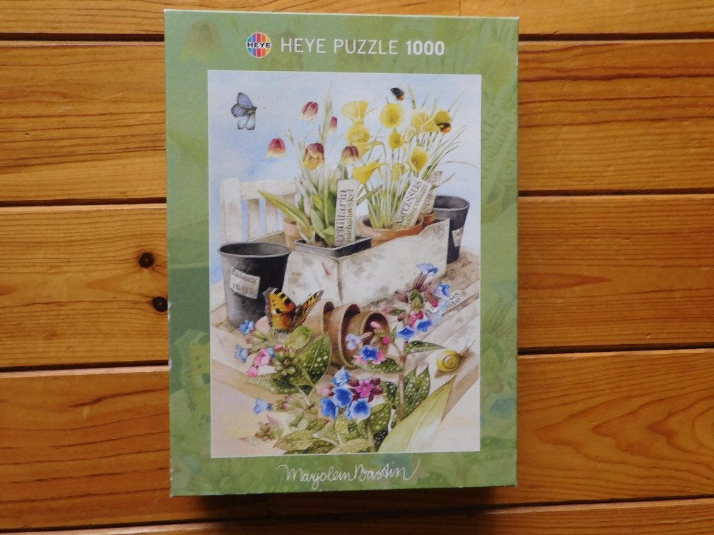 Puzzel 1000 st. Flowerbox 29163 Marjolein Bastin, Hobby en Vrije tijd, Ophalen of Verzenden, 500 t/m 1500 stukjes, Zo goed als nieuw